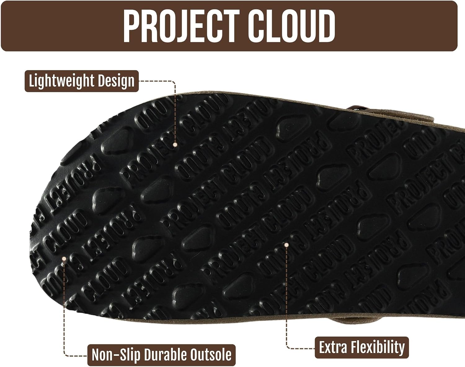 100% Genuine Leather Slip-on Footbed Clogs for Women - Fall Shoes for Women image 4