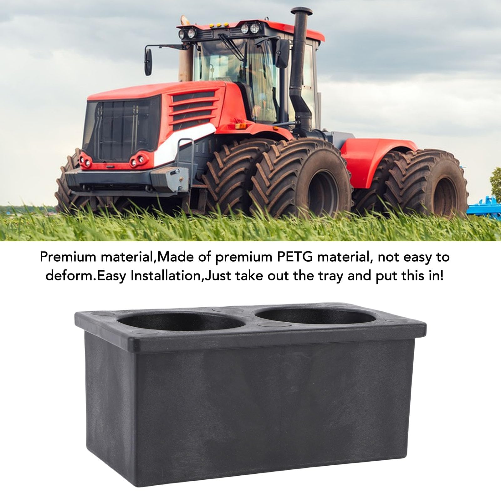 Asixxsix Uchwyt na Kubek Napojów za 9400 9500 9600 9410 9510 9610 TRACTOR GARDNY, Napój Napojów Napojów Może pasować do Większości Kubków, Butelek, Puszek, Kubków