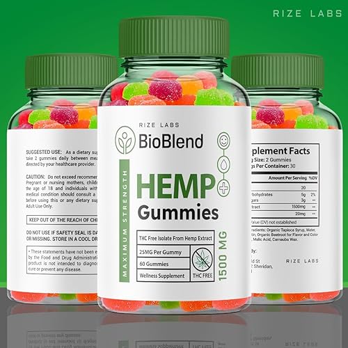 Miniatura 8 de Suplemento BioBlend para el bienestar general y la mejora de la salud general, gomitas para hacerte más fuerte cada día para mejorar la salud (60