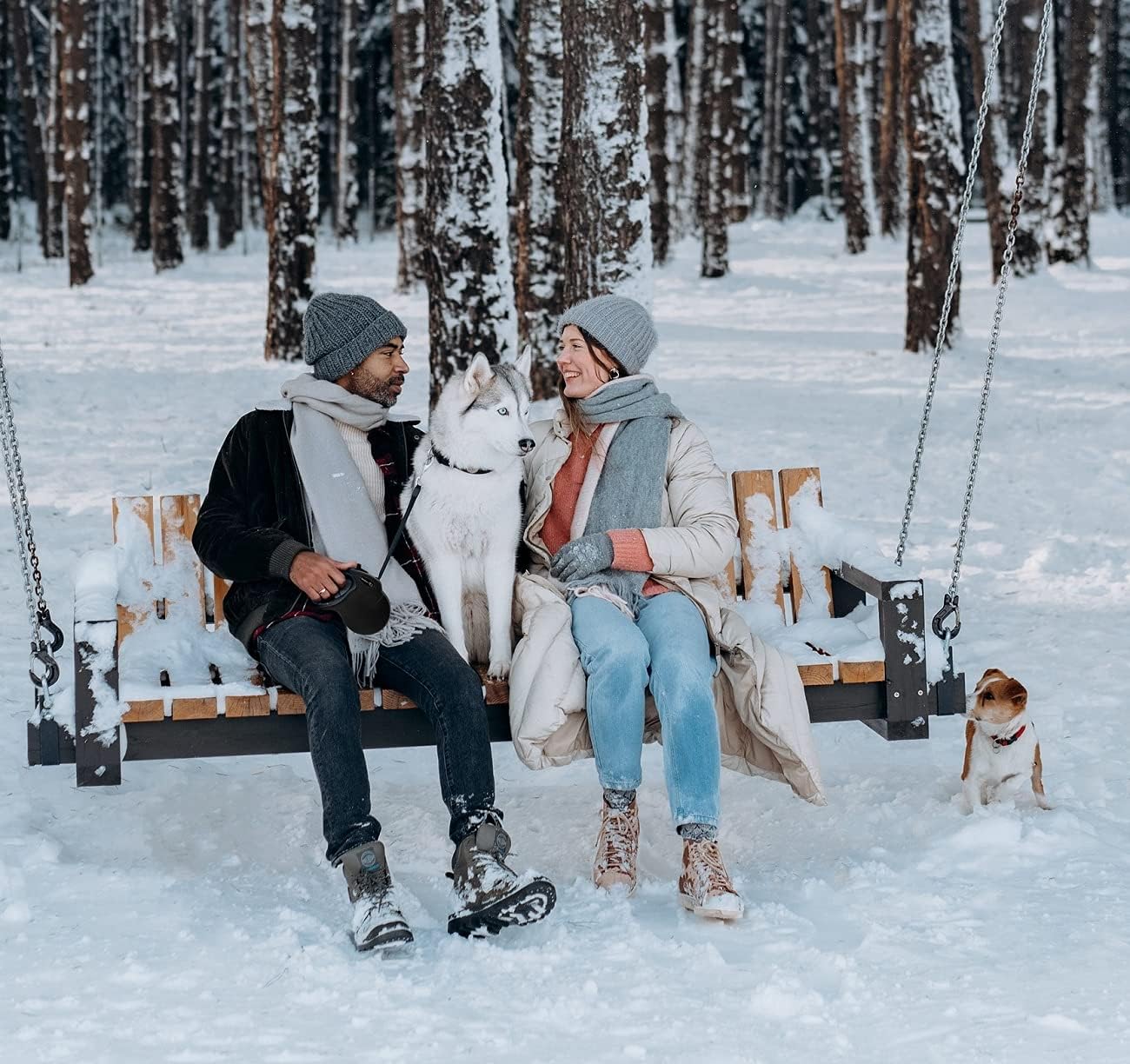 Coolsnail Heavy Duty Retractable Dog Leash with Anti-Slip Handle;Walking up to 120lbs Dogs,Upgraded Lock System,Tangle-Free,16ft Strong Reflective Nylon Tape(Black) : Pet Supplies