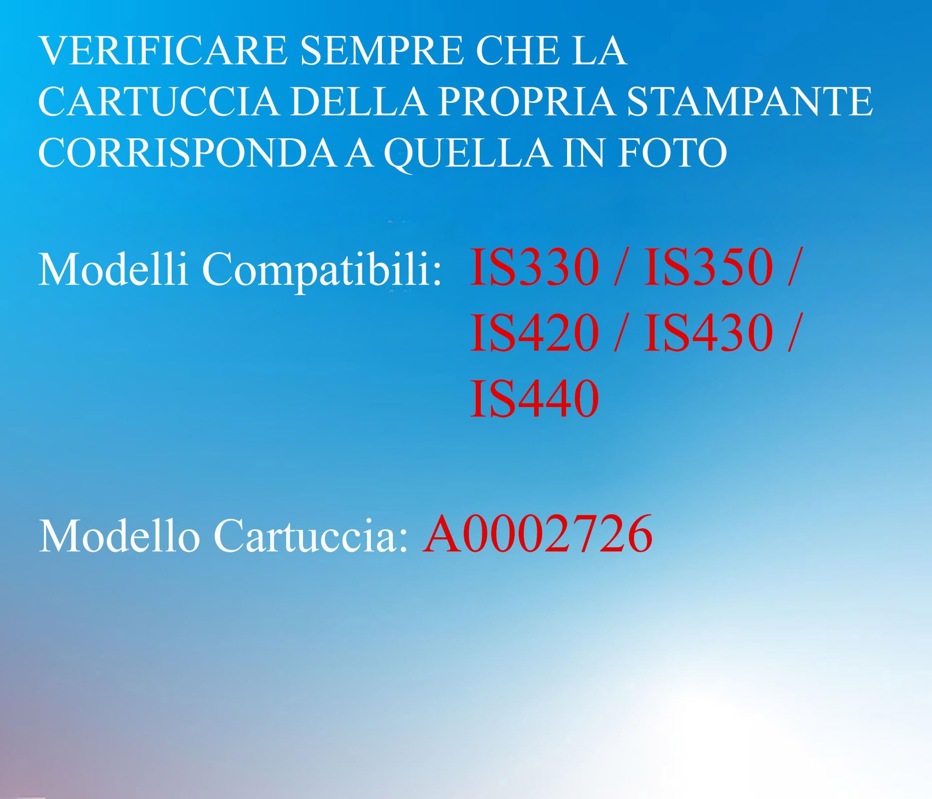 CARTUCCIA INCHIOSTRO COMPATIBILE PER NEOPOST IS330 IS350 IS420 IS430 IS440 BLU CON CHIP