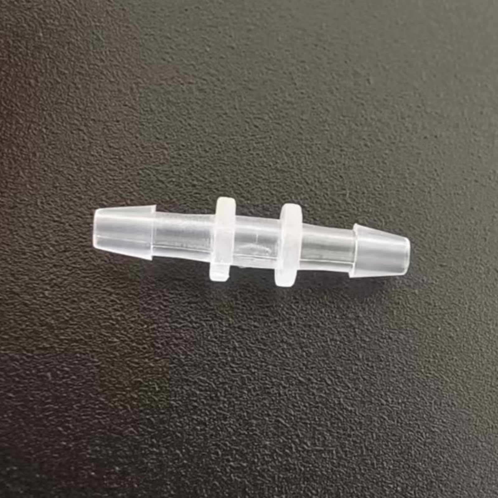 Złączki do węży 3/32 cala — 20 szt. przezroczystych, plastikowych złączy rurowych wielokrotnego użytku do systemów niskociśnieniowych(ID 1.0-1.6mm)