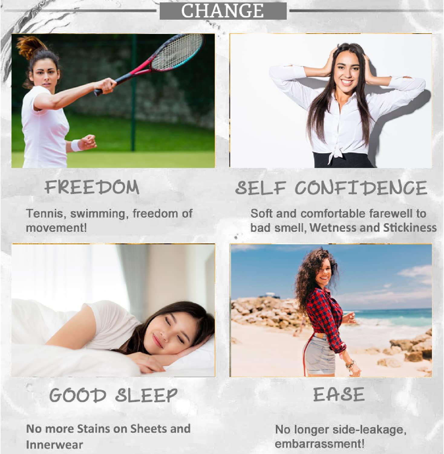 Youra Reusable Menstrual Cups, Set of 2 (Small + Large), Soft, Flexible & Leak-Proof, Up to 12 Hours of Comfort, Eco-Friendly & Safer Alternative to Pads & Tampons : Health & Household