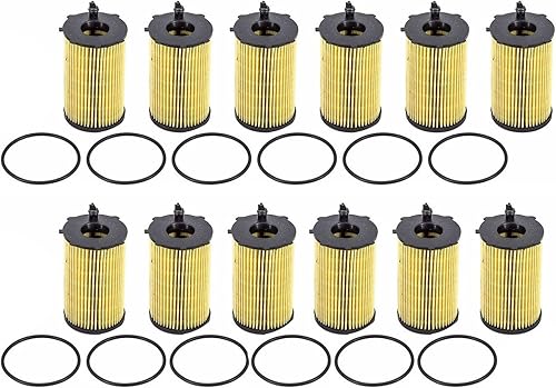 Miniatura 1 de Piezas de repuesto de filtros de aceite para Hyundai Santa Fe 12 Pack REF 263003-CAB1 263203-CAA0 26300-3CAB1