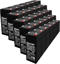 Mighty Max Battery 4 Volt 4.5AH F1 SLA Replacement Battery Compatible with Ultracell UL4.5-4 - 30 Pack