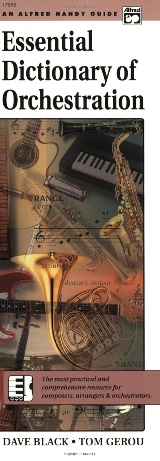 Amazon Essential Dictionary of Orchestration Black, Dave, Gerou