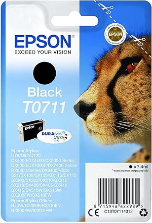 EPSON Cheetah Ink Cartridge for Epson Stylus SX600FW Series - Black ...