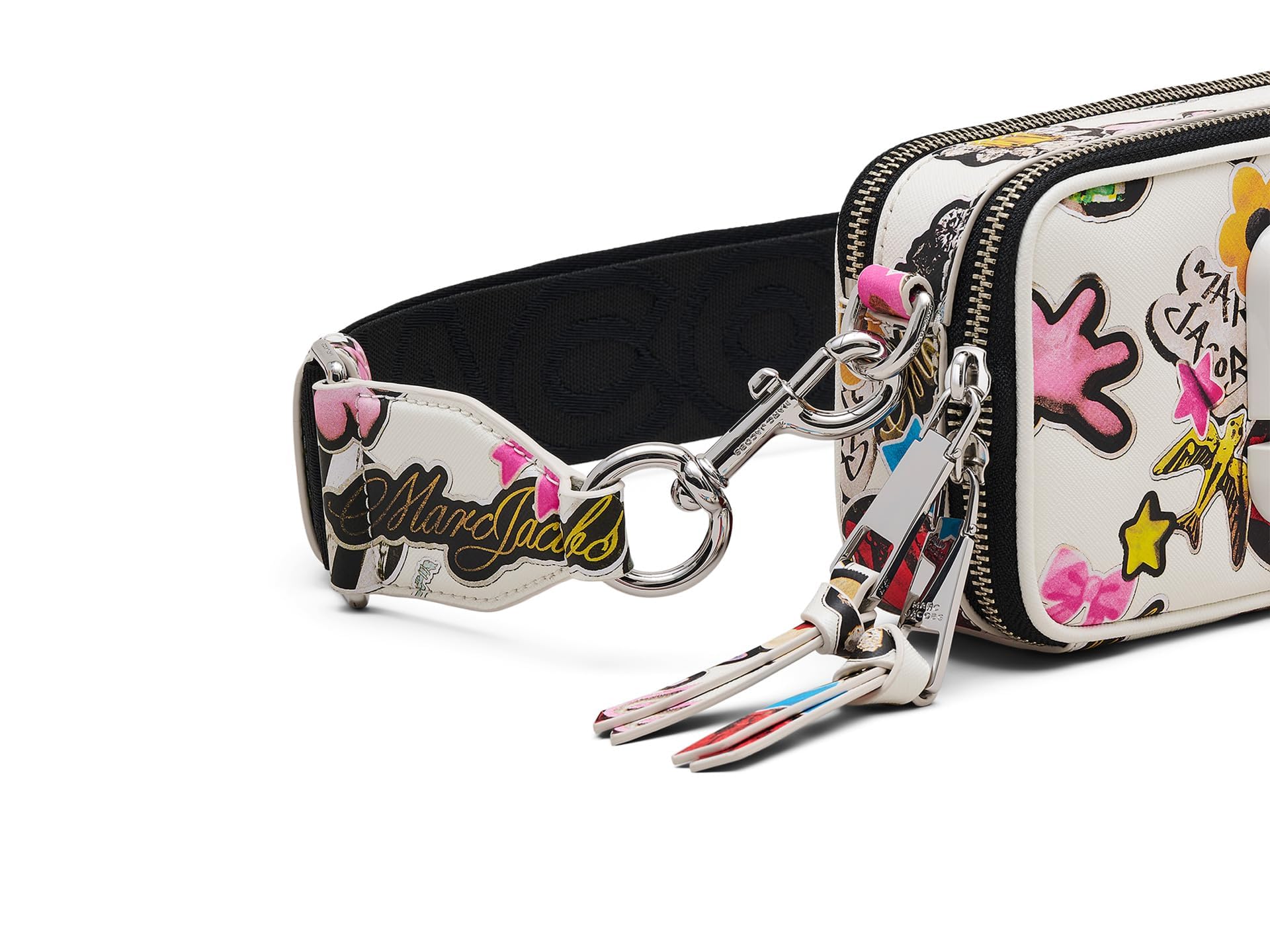 MARC JACOBS The Snapshot torebka damska, Biały Multi
