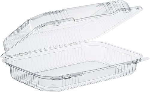 Dart Solo C32UT1 - Contenedor con tapa con bisagras, tamaño mediano, rectangular
