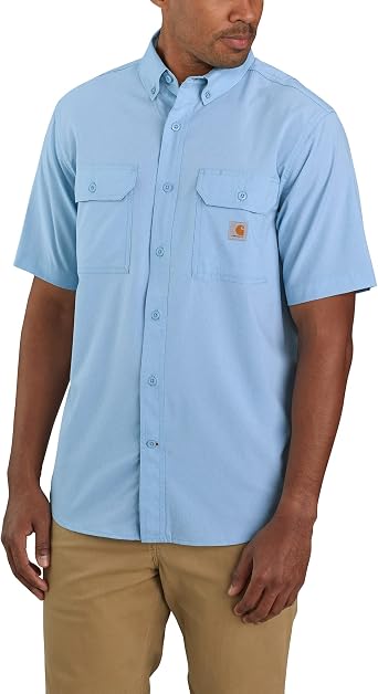 Carhartt Mens Force Relaxed Fit Lightweight Short Sleeve Shirt