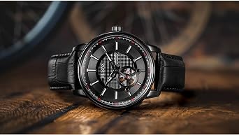 Bulova Men's Classic Automatic Watch with Leather Strap