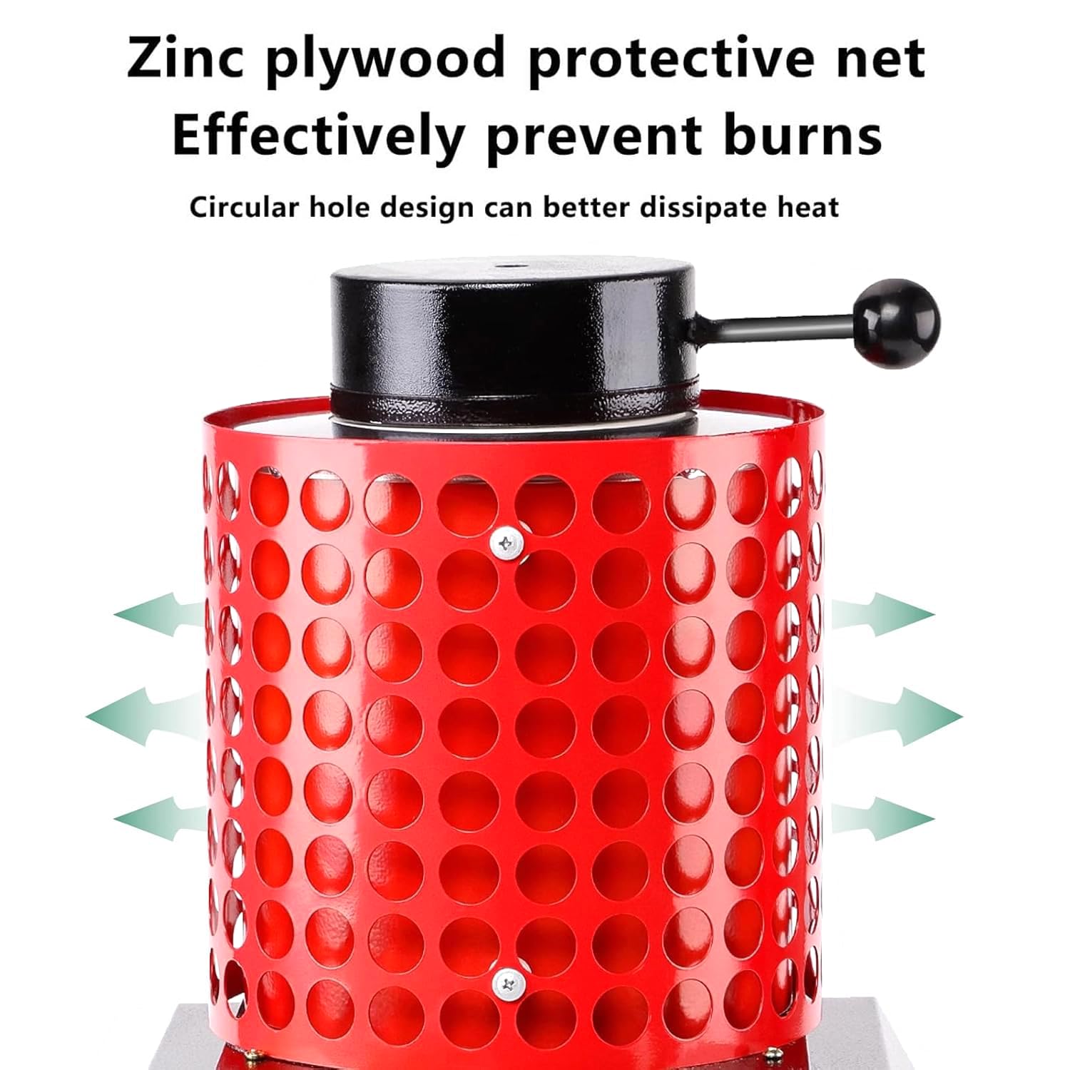 Elektryczny piec do topienia, automatyczny zestaw do pieca do topienia złota, 1500 W, z tyglem grafitowym i stalowym szczypcami do garnków, do recyklingu biżuterii, złom ze stopu miedzi, złoty