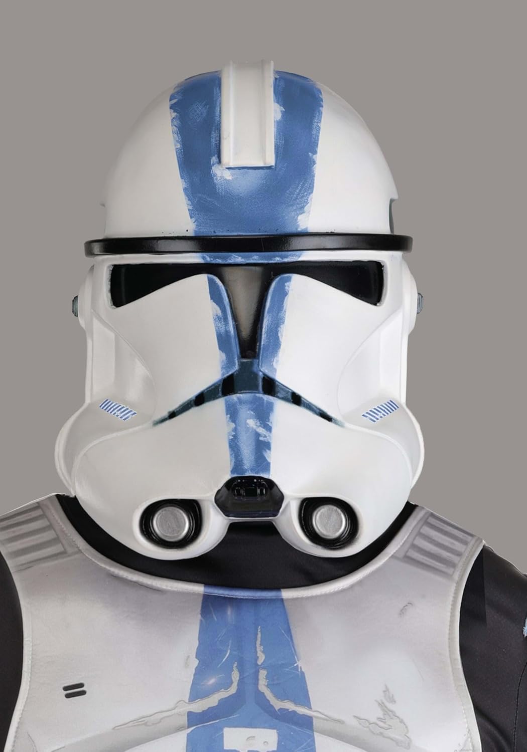 Deluxe Star Wars Clone Trooper Costume for Kid's - Jumpsuit, Armor, Hood, Gloves & Mask - Boy's Star Wars Halloween Outfit - Image 5