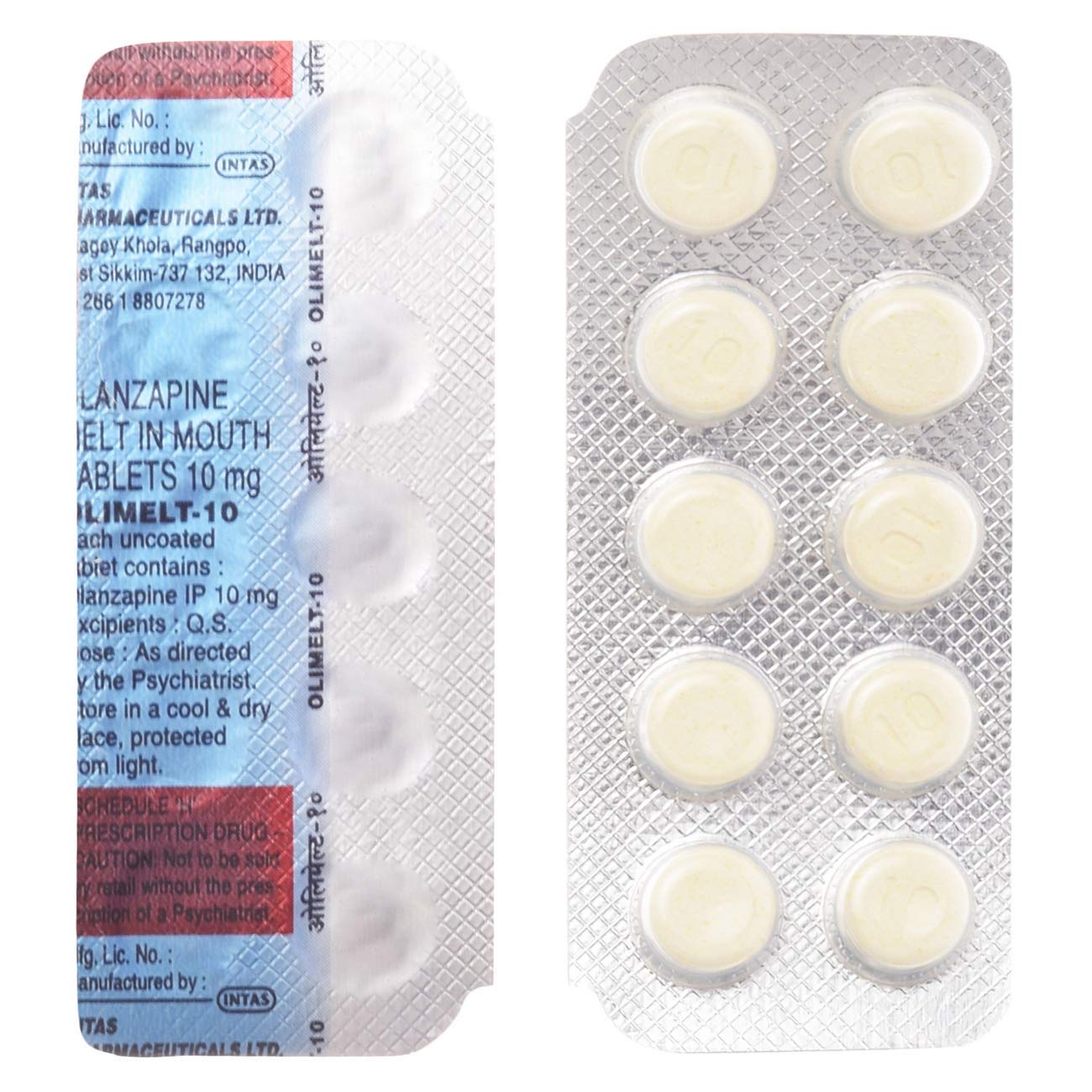 Olimelt-10 - Strip of 10 Tablets