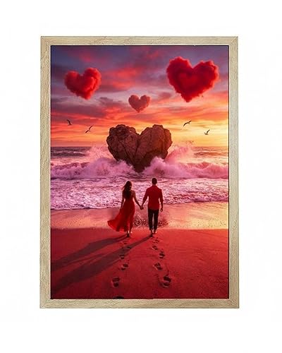 Valentine's Day LED Photo Frame USB Powered 3D Painting Light
