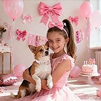 Vista 188 de DOGWONG Collar de perro de San Valentín, collar de perro con estampado de corazones para perros grandes, lindos collares de primavera, hembra