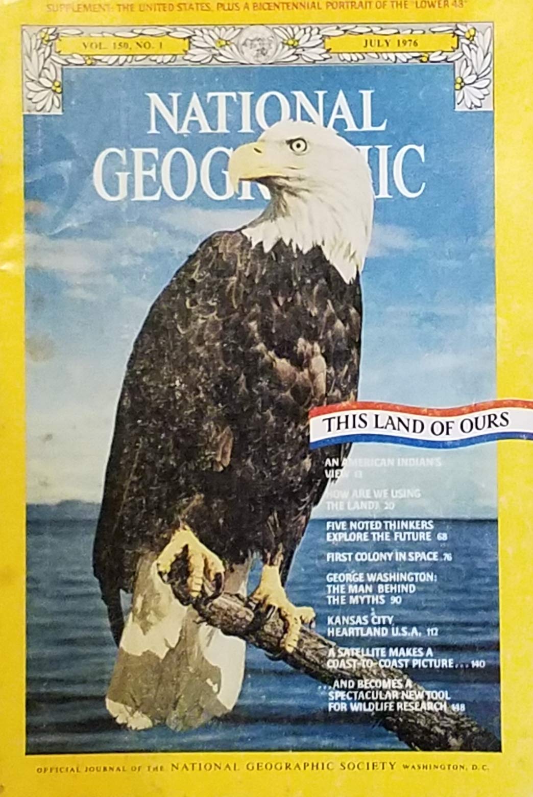 Cover of National Geographic, July 1976