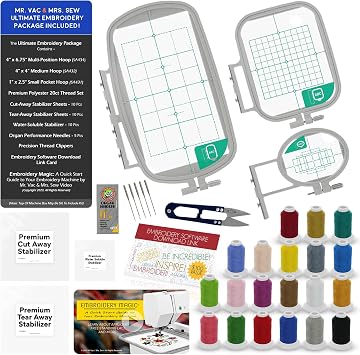 Brother SE700 Sewing & Embroidery Machine with Ultimate Embroidery Package