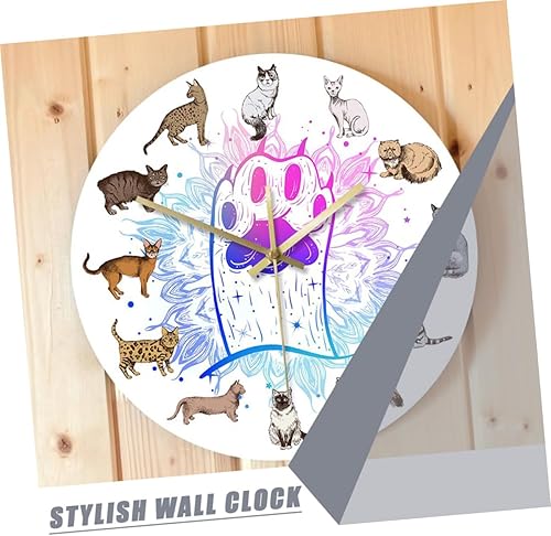Miniatura 2 de Reloj de pared retro moderno con números arábigos, reloj para decoración del hogar, batería, reloj digital, decoración árabe, reloj de pared, moda