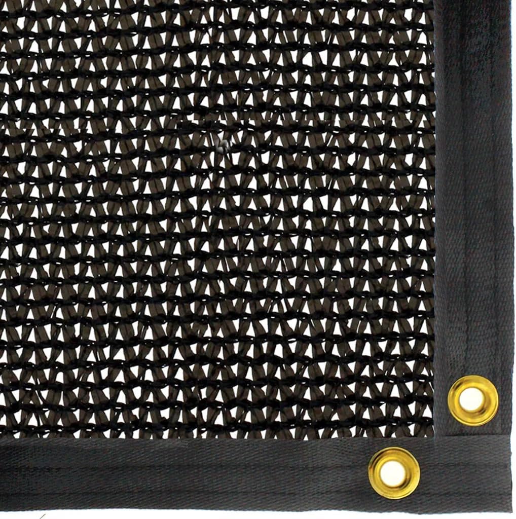 Be Cool Solutions 90% Black Outdoor Sun Shade Canopy: UV Protection Shade Cloth| Lightweight, Easy Setup Mesh Canopy Cover with Grommets| Sturdy, Durable Shade Fabric for Garden, Patio & Porch 20'x24'