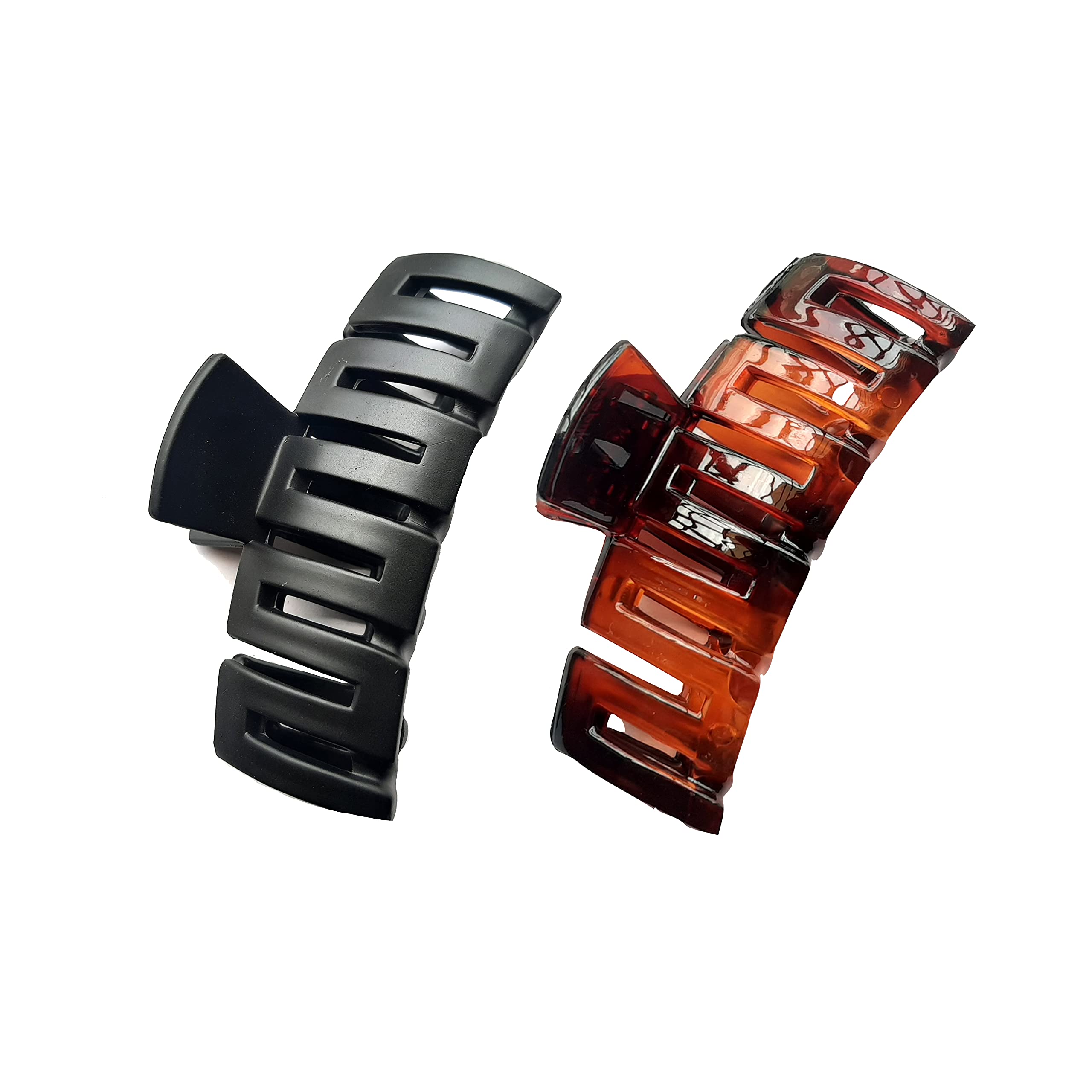 Medium-Size Multi Color Imported Acrylic Material Butterfly Hair Clips For Women | Hair Clutchers-image-18