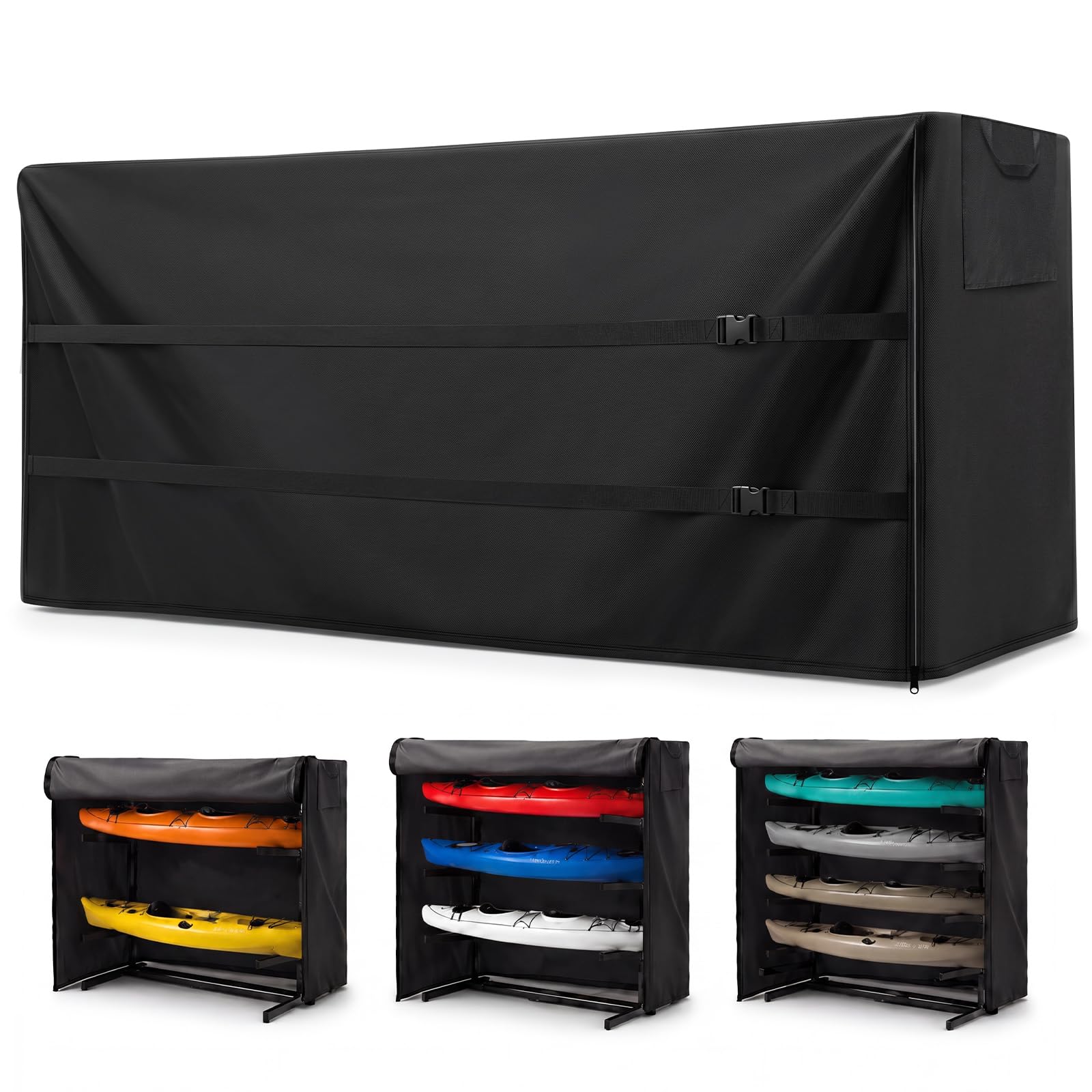 Kayak Rack Cover for 2-4 Layer 10-12 ft Stand