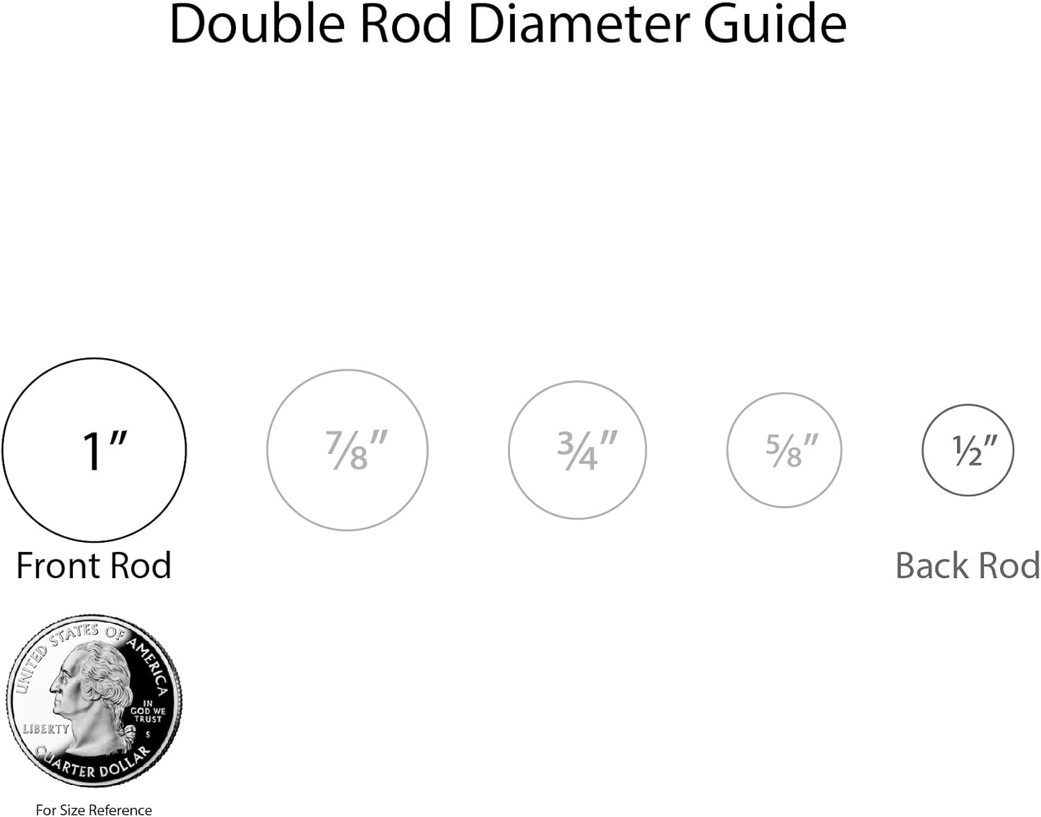 Decopolitan Marble Ball Double Telescoping Drapery Rod Set, 72 to 144-Inches, Brown : Home & Kitchen