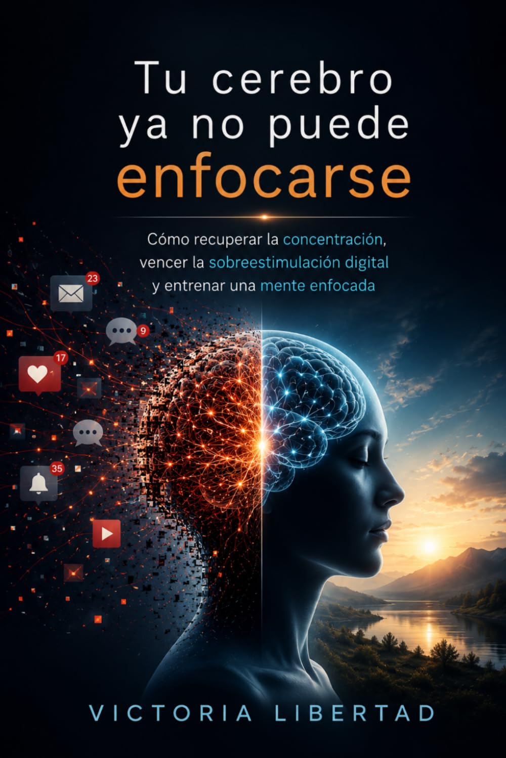 Tu cerebro ya no puede enfocarse: Cómo recuperar la concentración, vencer la sobreestimulación digital y entrenar una mente enfocada