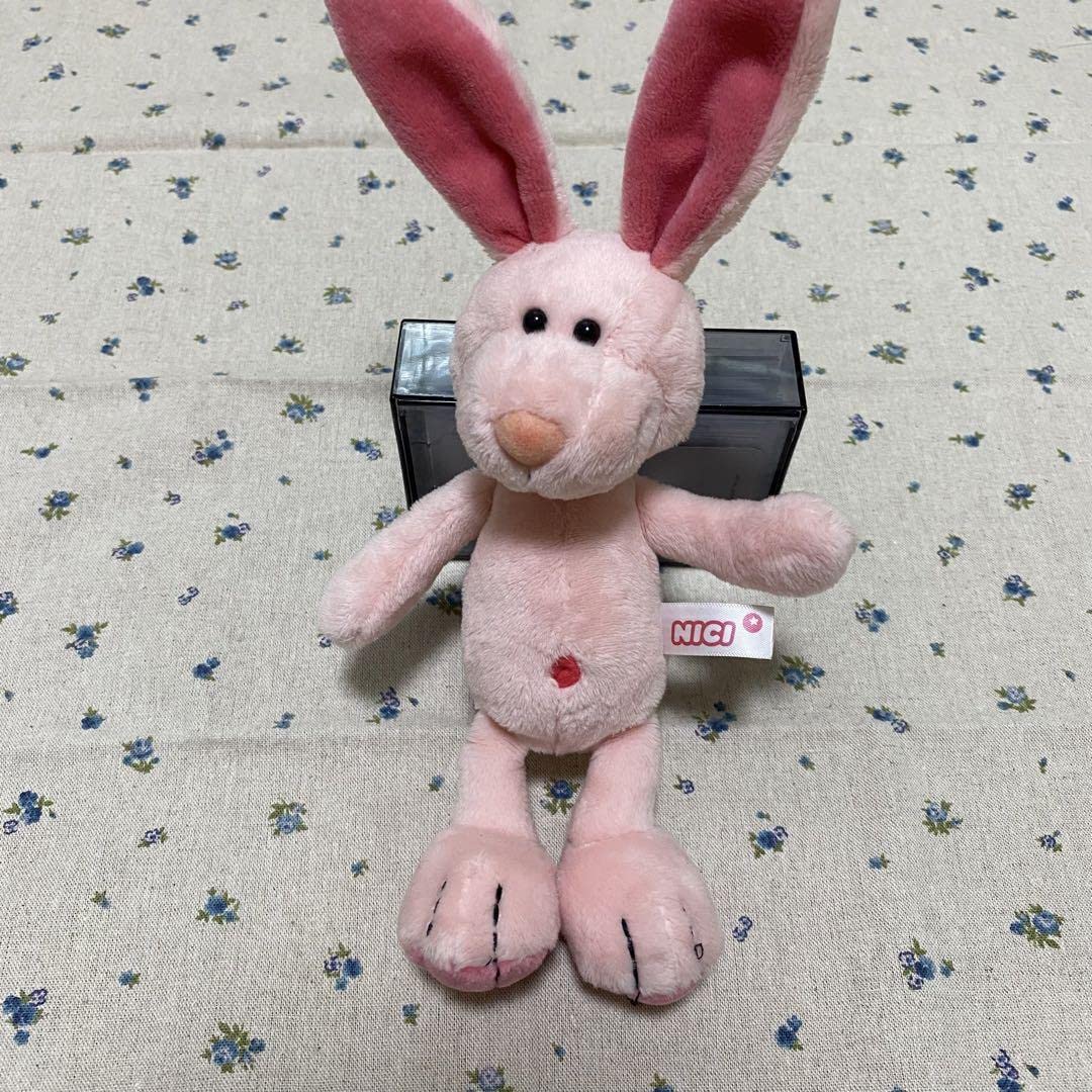 112 nici ニキ　ぬいぐるみ　ウサギ　35センチサイズ 112 nici ニキ ぬいぐるみ ウサギ 35センチサイズの通販 by りう