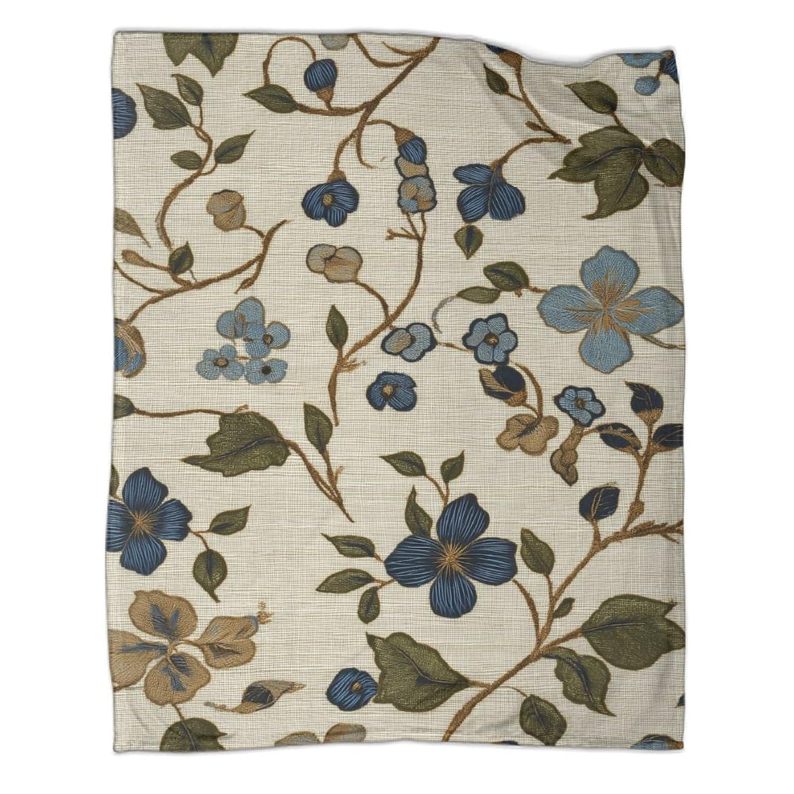 Couverture en flanelle douce et chaude au motif imprimé printemps 3D