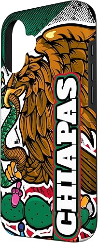 Vista 86 de iPhone 11 Chiapas, Aguila de la bandera de México Case