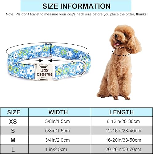 Miniatura 4 de Collares de perro personalizados con corbata de moño para perras, bonito collar de perro personalizado para hembras grabadas con nombre y número de