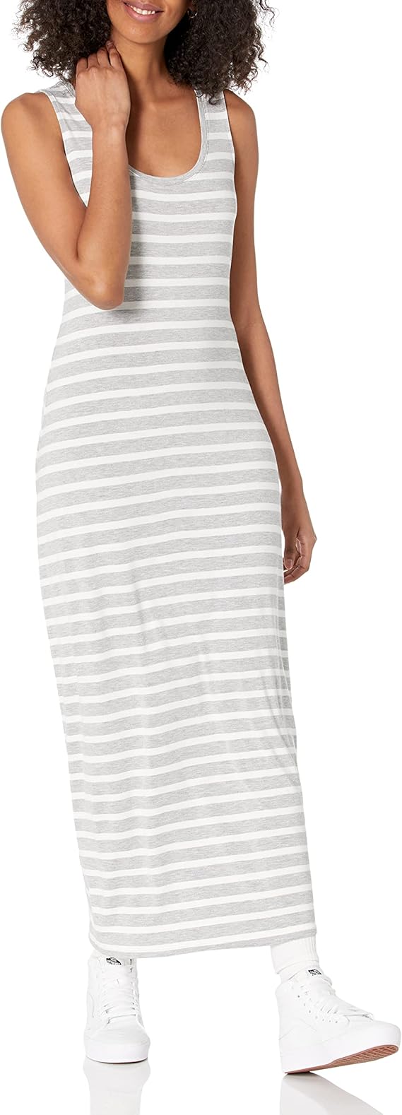 amazon plus size white maxi dresses
