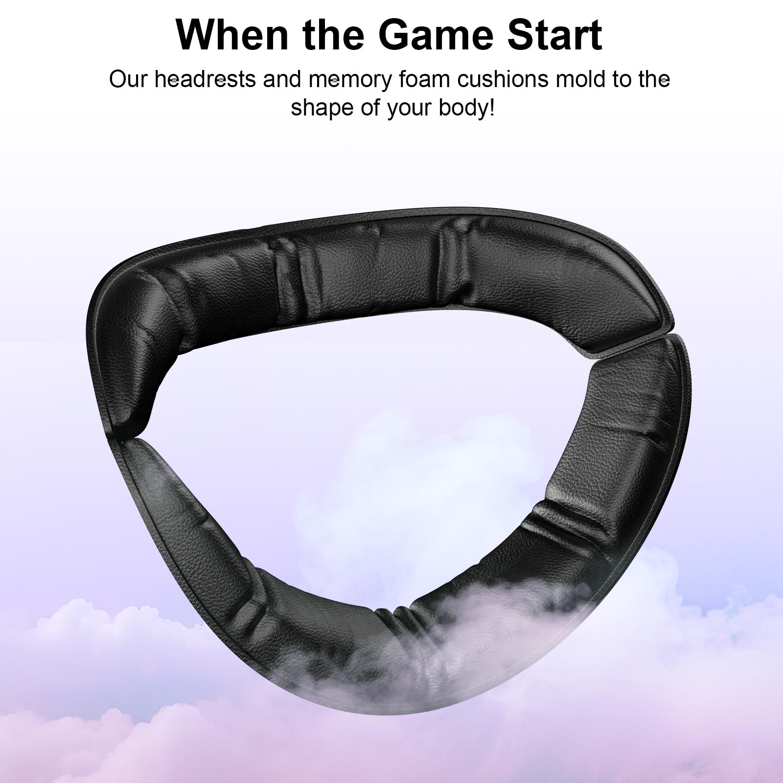 Sangle de tête pour casque de réalité virtuelle Meta Quest 3/3s, avec Oculus Quest /3/3s, sans batterie, soutien amélioré, sangle réglable et confortable