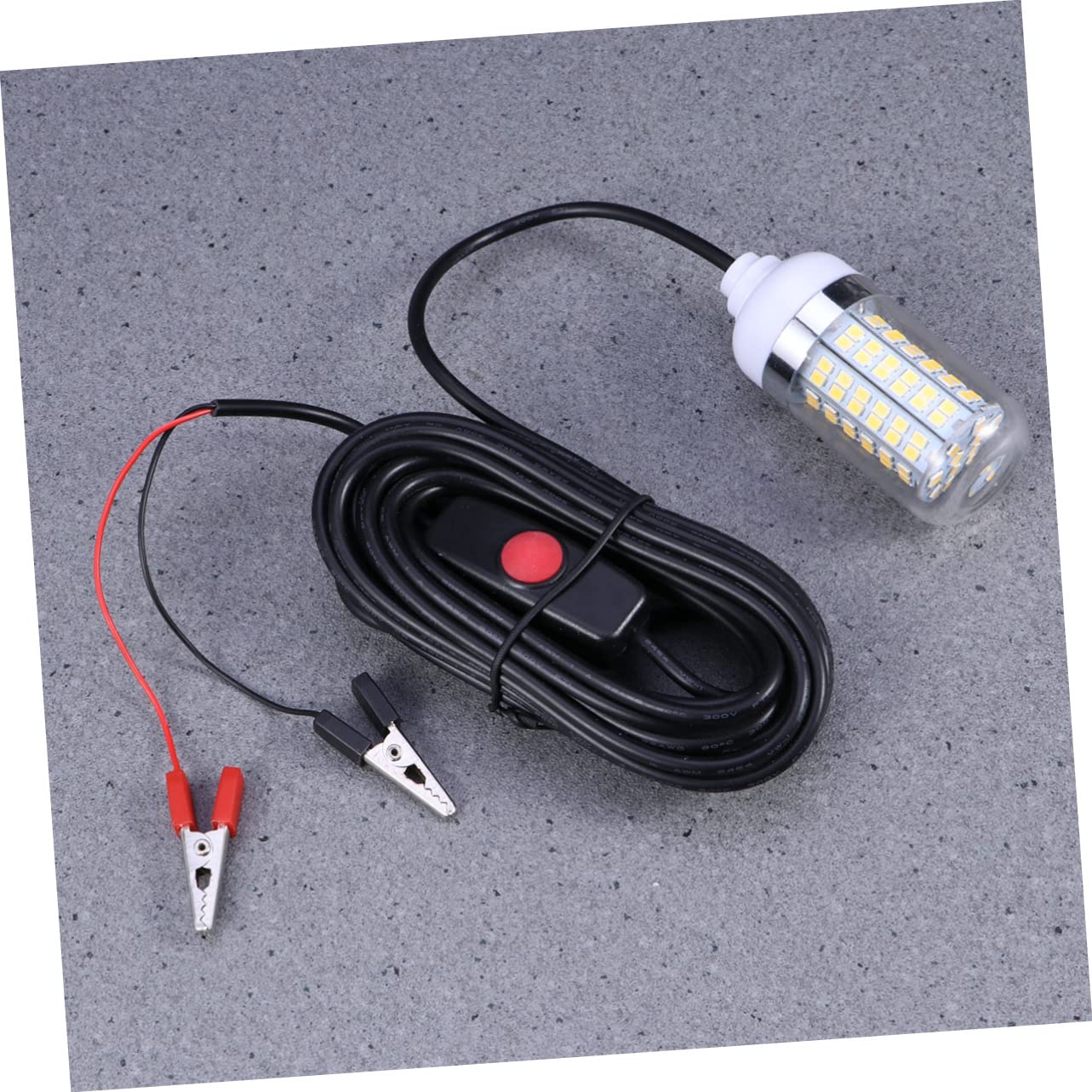 NAMOARLY Fish Tank Led Light 108 Submersible Underwater Lights for Fishing Fishing Lamp 12v/24v Waterproof for Boat Kayak