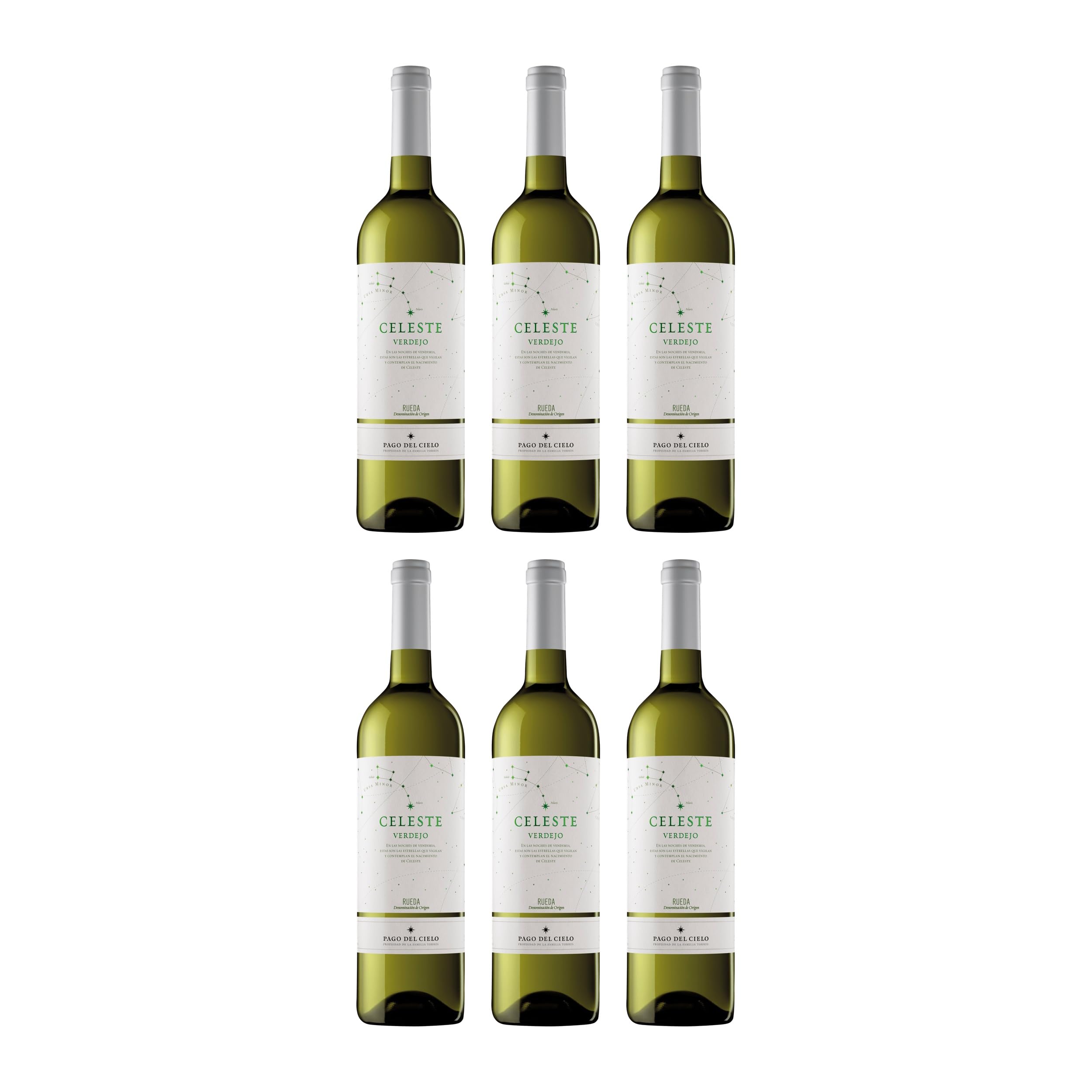 Miguel Torres Celeste Verdejo trocken Weisswein Spanien inkl. FeinWert E-Book (6 x 0.75 l)