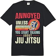 Jiu Jitsu Retro Vintage Annoyed Unless You Start Talking Comfort Colors Adult Heavyweight T-Shirt