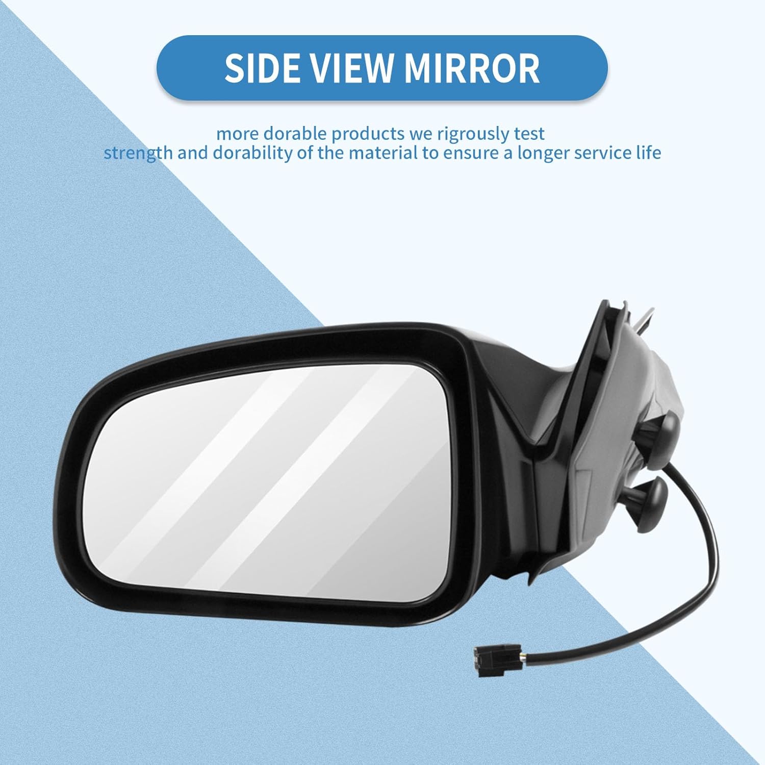 ECCPP Exterior Mirrors Replace with 2004 2005 2006 2007 2008 For Pontiac Grand Prix Driver and Passenger Side GM1320279, GM1321279