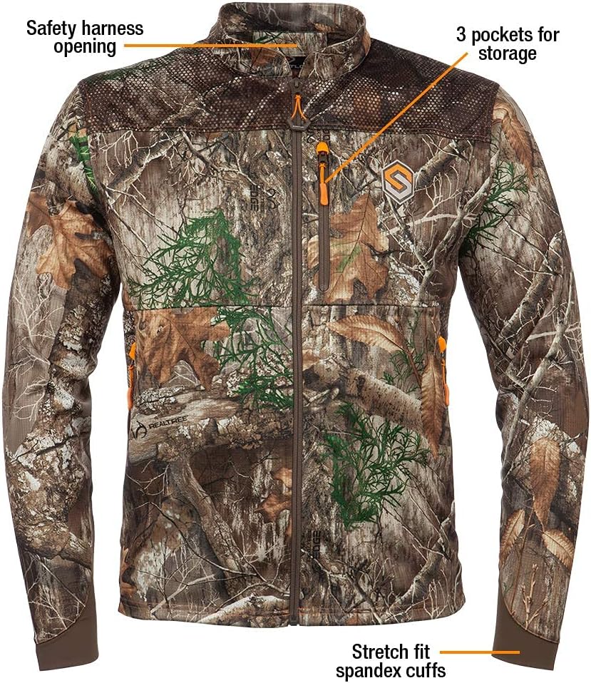 ScentLok Savanna Lightweight Camo Hunting Jacket for Men