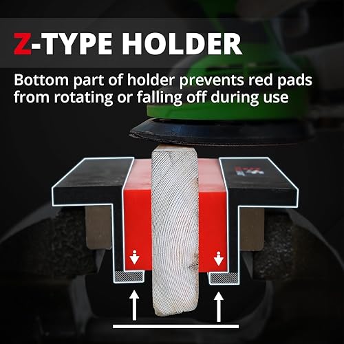 Miniatura 8 de S&F STEAD & FAST Mandíbulas suaves para tornillo de banco de 4.5 pulgadas, 2 pares, almohadillas de mordaza fuertemente magnéticas, TPU, multiranura