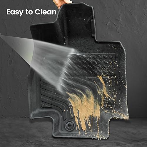 Miniatura 5 de BAMACAR Alfombrillas para Toyota Grand Highlander y Lexus TX 2024, alfombrillas para Toyota Grand Highlander 2024, color negro, protección para todo