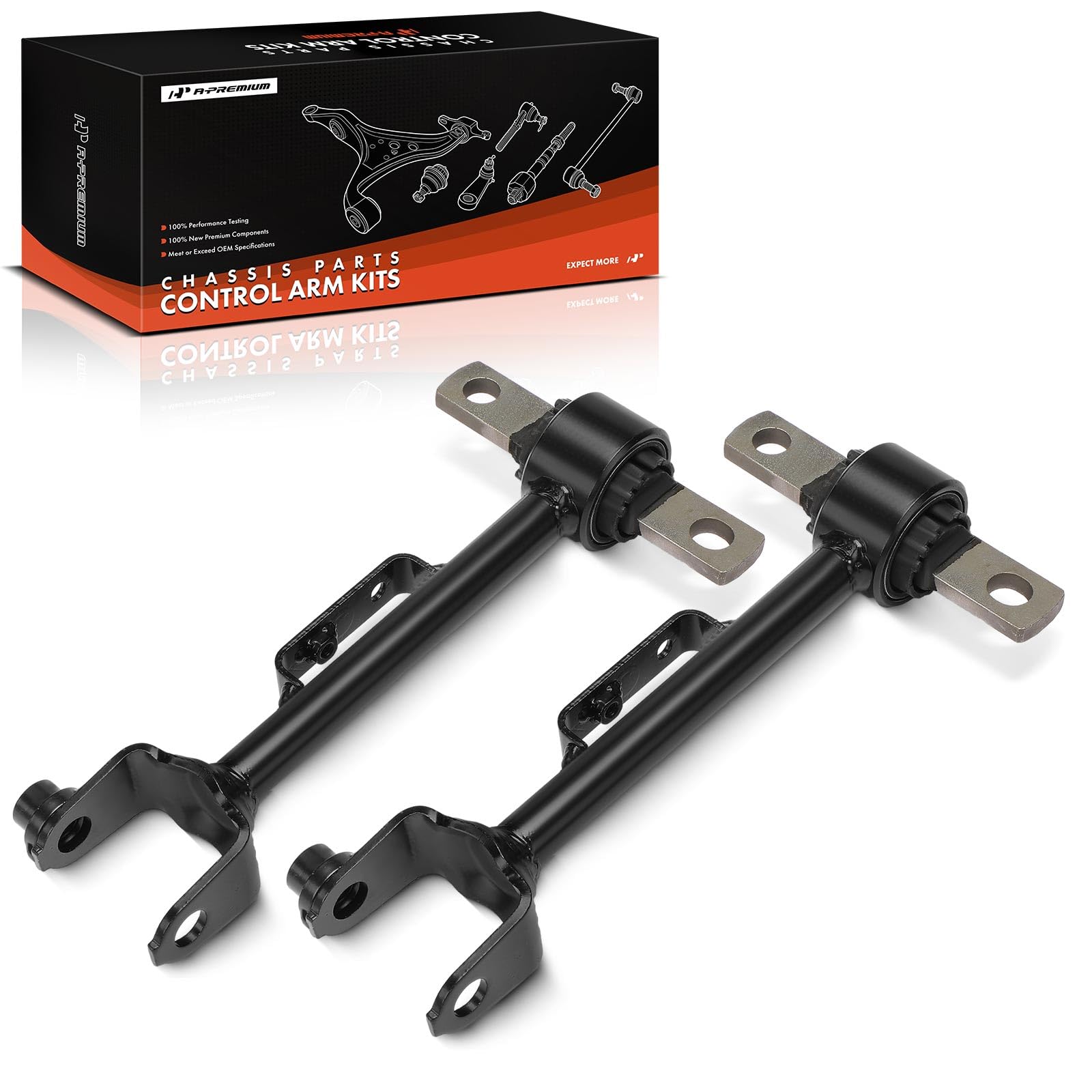 A-Premium 2 x Rear Upper Control Arms, Compatible with Honda Civic 2001-2005 & Acura EL 2001-2005, RSX 2002-2006