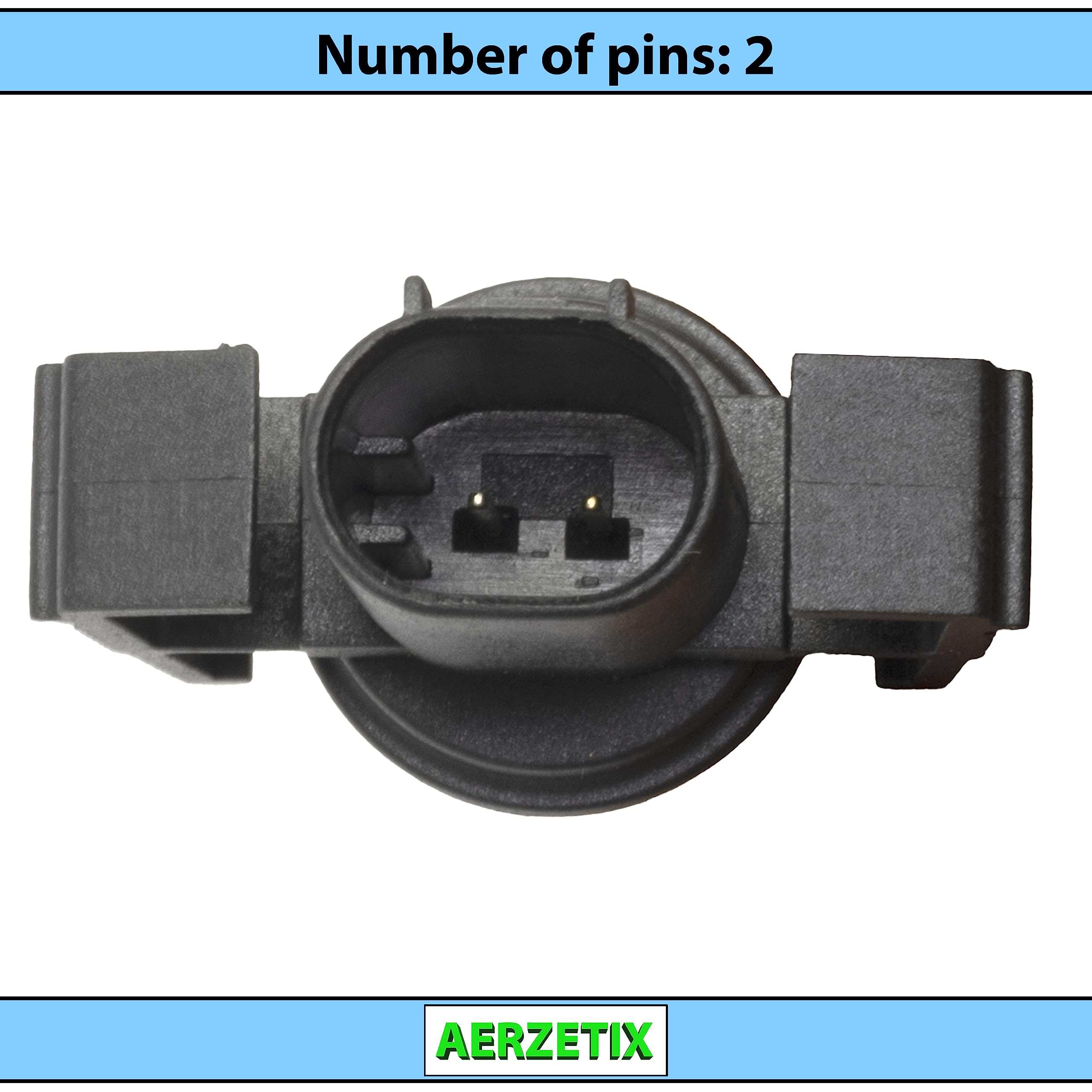 AERZETIX - C66421 - Sensore, temperatura dell'aria di aspirazione - compatibile con numeri ОЕ 000 542 28 18, 006 153 20 28, 006 153 80 28, 651 153 00 28, A000 542 28 18