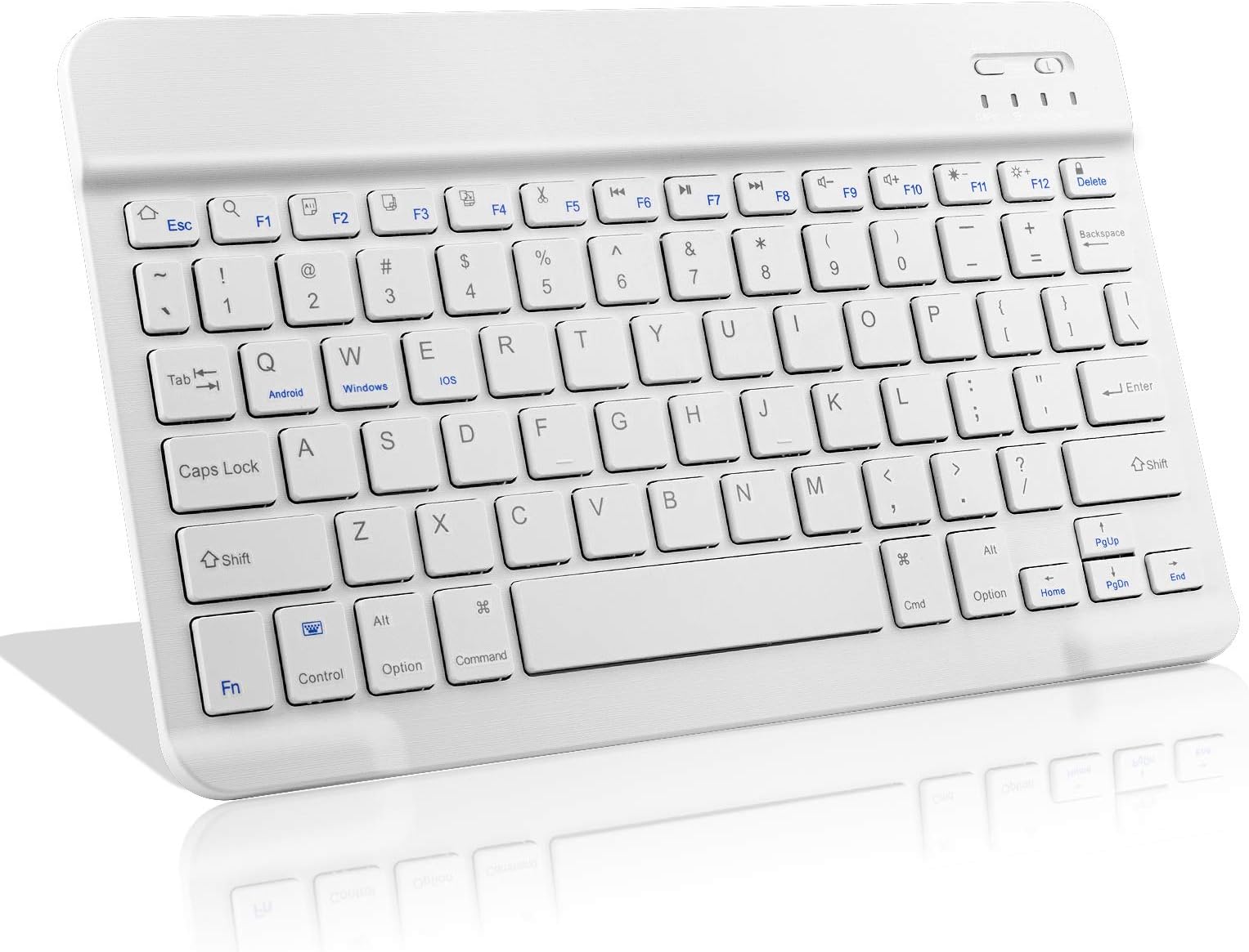 Amazon.com: Ultra-Slim Bluetooth Rechargeable Keyboard for Amazon Fire ...