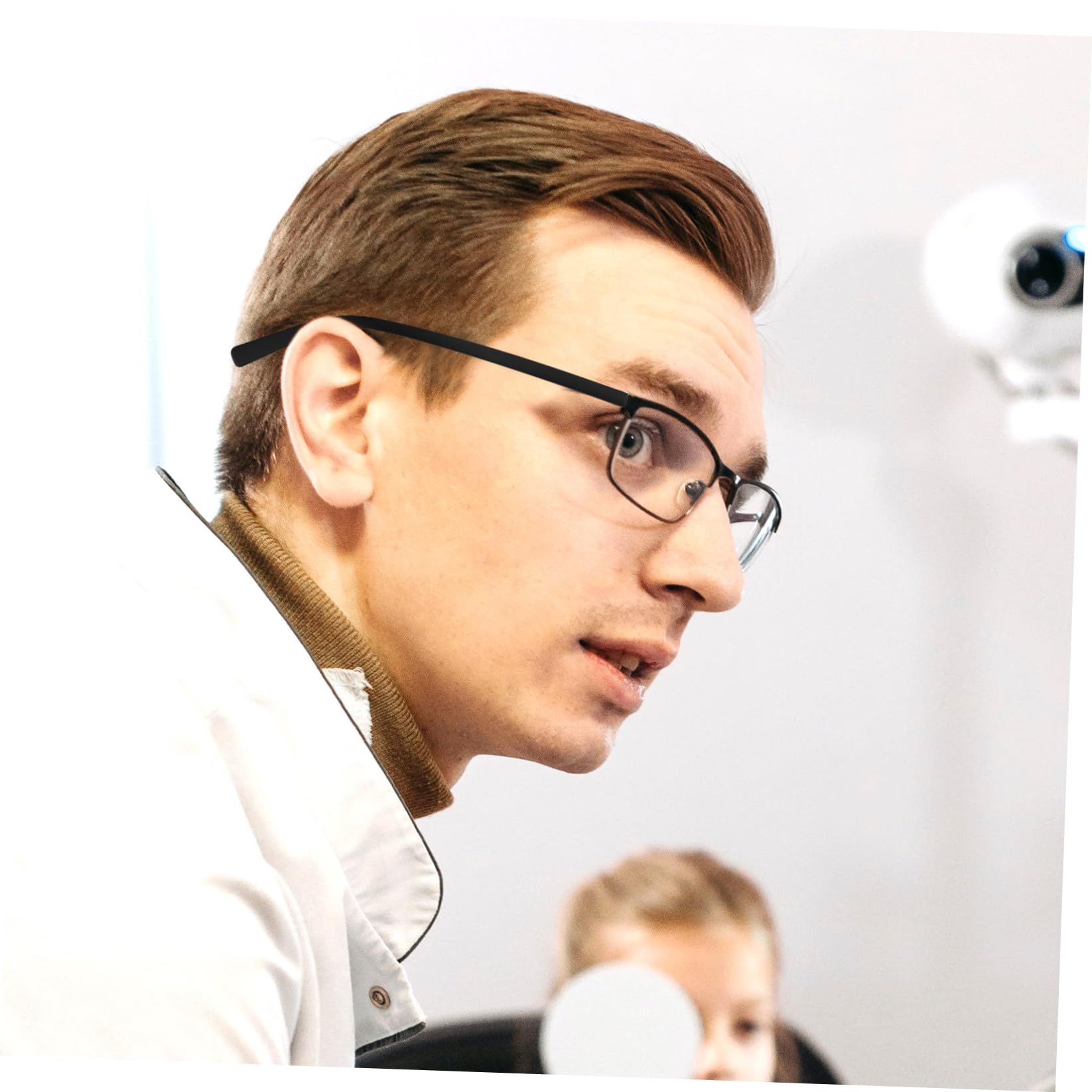 POPETPOP Sztuk Uniwersalnych Plastikowych Zauszników Do Okularów o Szerokości Matowe Antypoślizgowe Zamienne Do Naprawy i Wymiany Ramion Okularów Instalacji