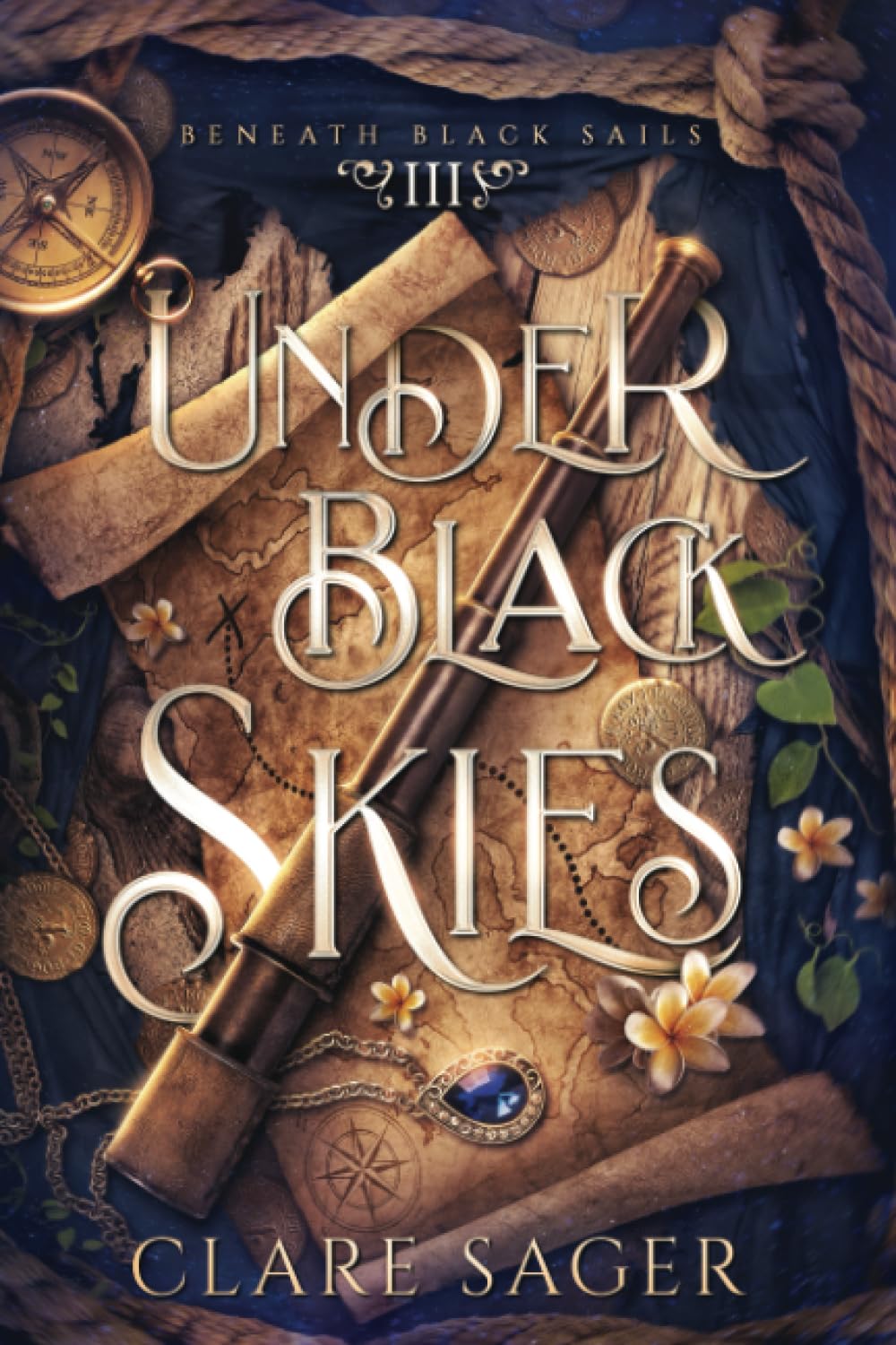 Book cover for Under Black Skies
