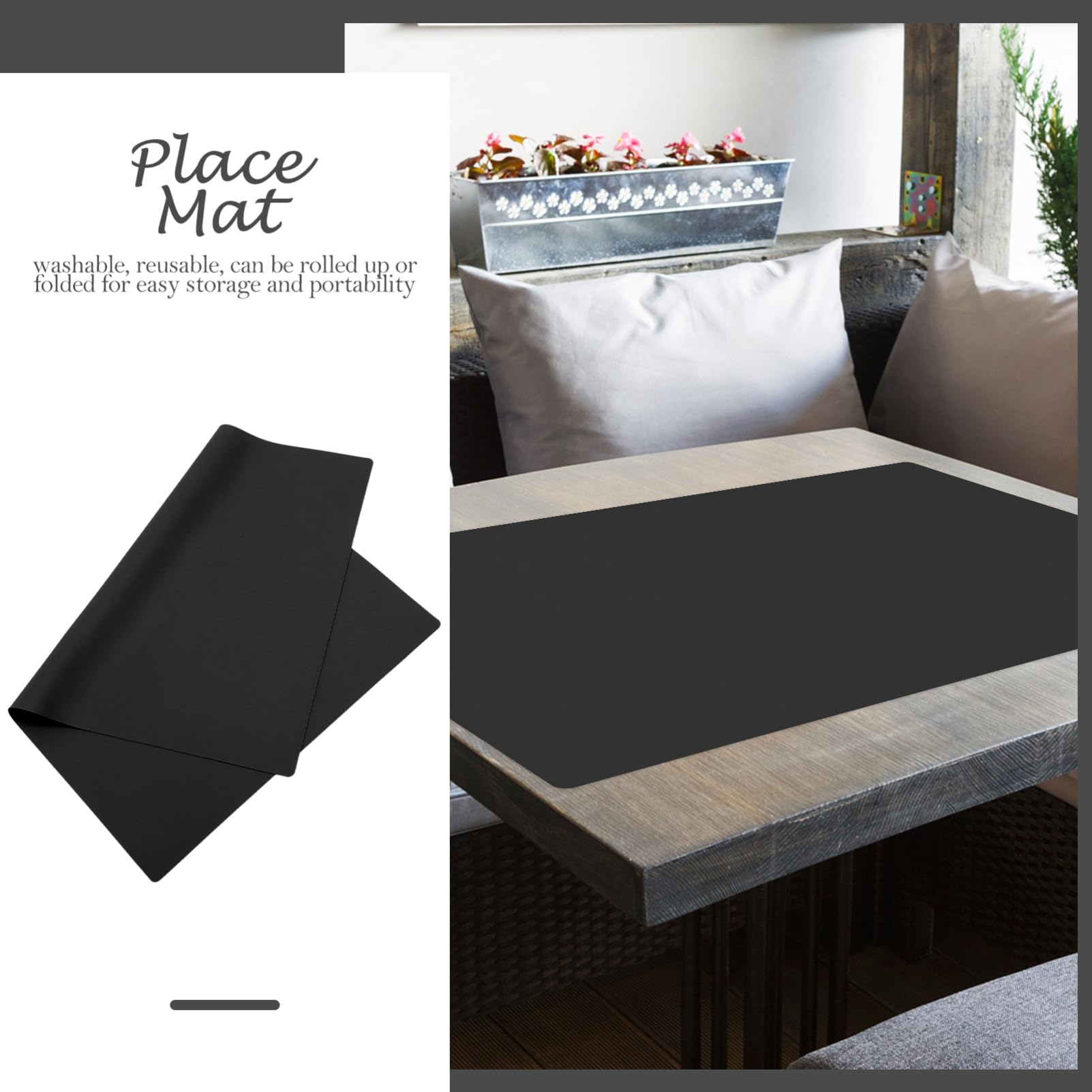 DECHOUS Silicone Pad Dining Table Countertop Mat