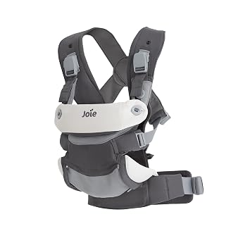 Joie Savvy lite 3-in-1 Baby Carrier Lightweight, Ergonomic Baby Carrier with 3 Carry Positions, Padded Straps, and Lumbar Support Cobblestone