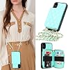 iPhone XS Max Compatible Smartphone Case, Shoulder Strap, Crossbody Shoulder Strap, Wrist Case, Rope, 2-in-1 Design iPhone XS Max Notebook Type Case, iPhone XS Max Case, Folio iPhone XS Max PU Cover