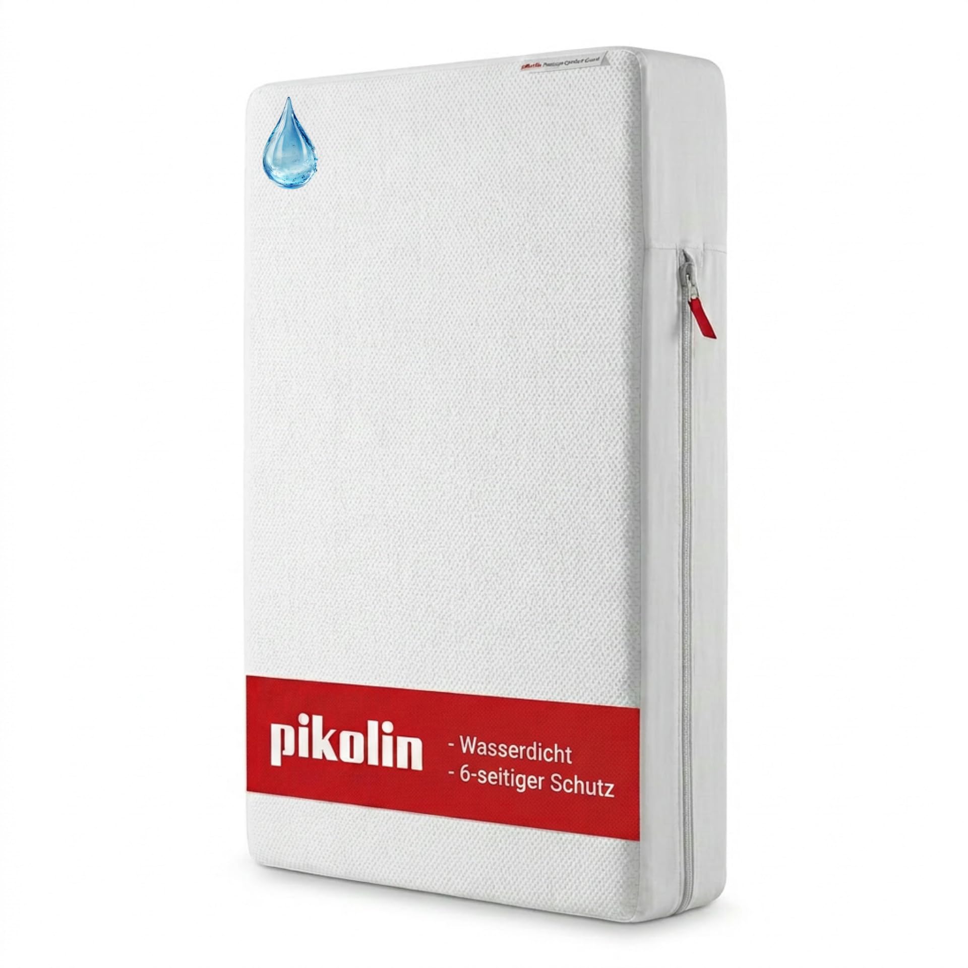 PIKOLIN â€“ wasserdichte Matratzenhülle, Atmungsaktiv, Smartseal Membran â€“ Milbenschutz, Hypoallergen, ReiÃŸverschluss U-Form â€“ Schützt 6 Seiten, Maschinenwaschbar, Oeko-Tex Zertifiziert | Rundum-Schutz, Reißverschluss, Hypoallergen, Nässeschutz, OEKO